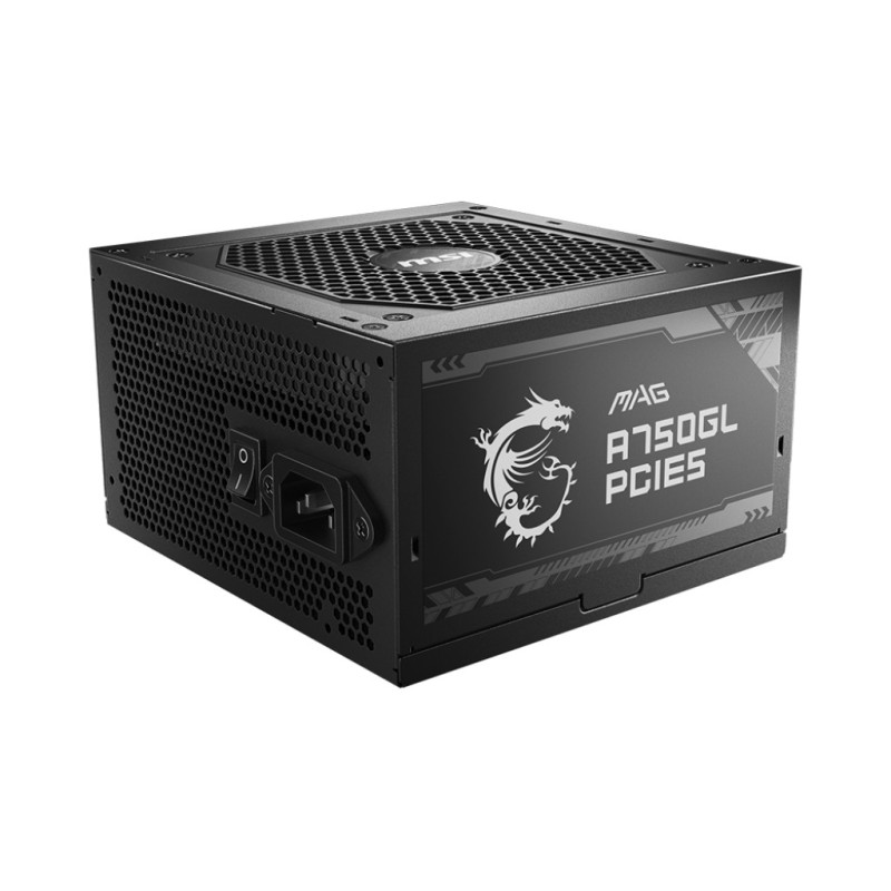 MSI MAG A750GL 750 Watt ATX3.0 80+ Gold Netzteil PCIe 5.0 120mm Lüfter